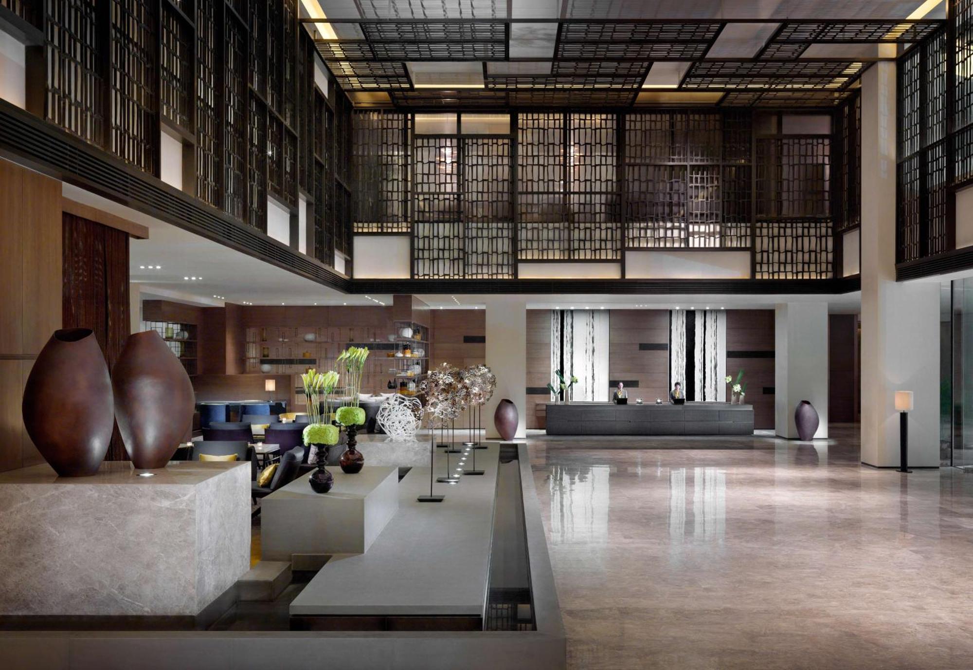 Hotel Hyatt Regency Tianjin East Exterior foto